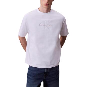 Calvin Klein Jeans T-shirt Korte Mouw  SS HERO MONOLOGO EMB LV04RB295G