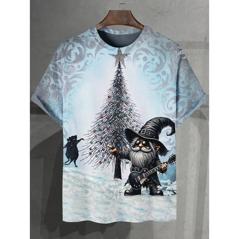Bobby3 Heren Dieren Grappige Kat Bedrukt T-shirt Korte Mouw Tees Tops 3D Print O-Hals Shirts Feest Zomer Casual Herenkleding 4XL