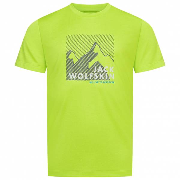 Jack Wolfskin Hiking Heren Buiten T-shirt 1808761-4107