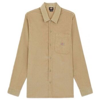 Dickies Overhemd Lange Mouw  CORDUROY SHIRT DK0A8652-KHK1 KHAKI