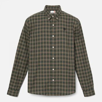 Timberland Overhemd Lange Mouw  TB0A4517J201 SOLUCELL GINGHAM-KEAF GREEN