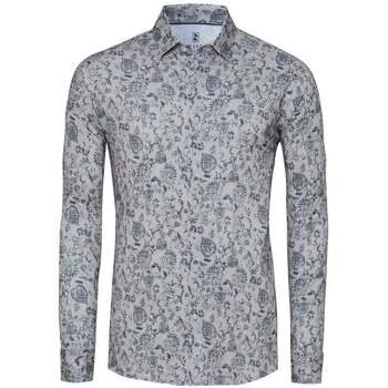 Desoto Overhemd Lange Mouw  Overhemd Corduroy Optics Beige