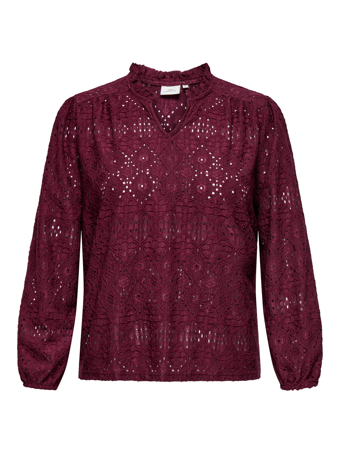 Carmakoma (Maatje Meer) Carluzia L/s V-neck Blouse Jrs