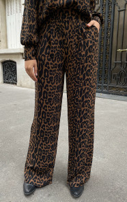 The Musthaves Mila Pantalon Leopard Regular