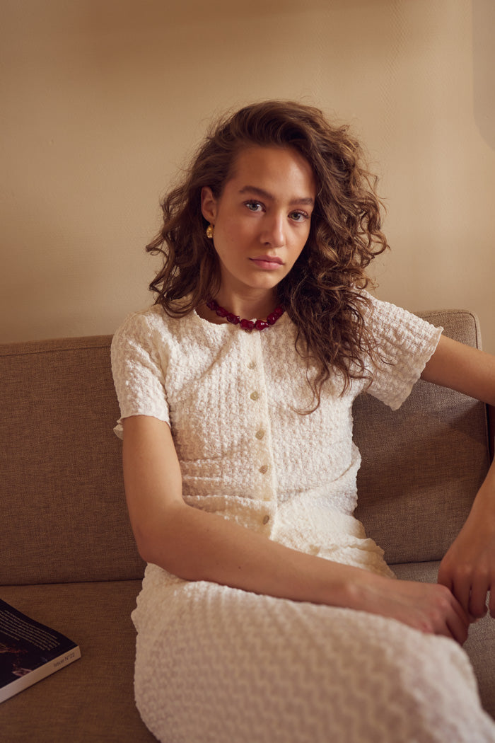 Noella Lindy Top White