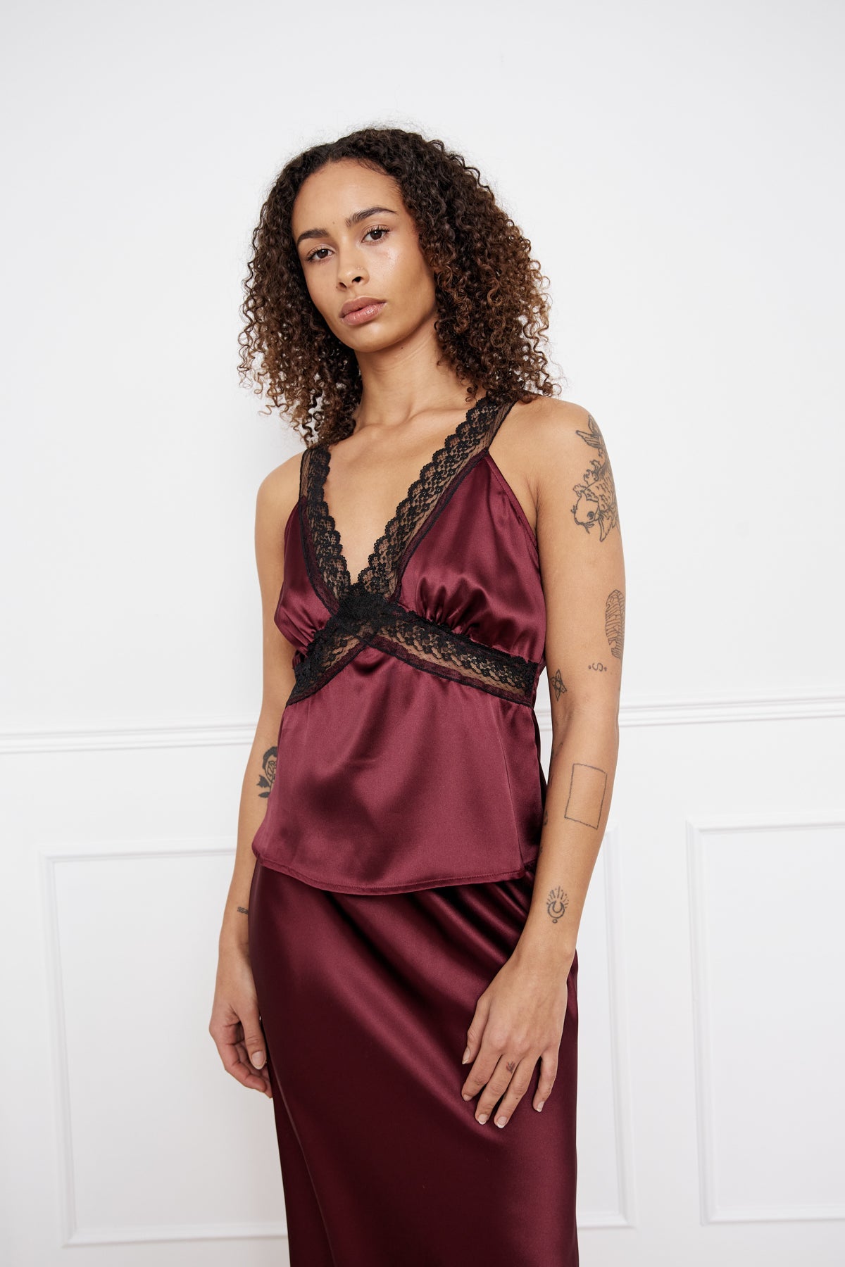 Noella Laurentina Blouse Dusty Mahogany