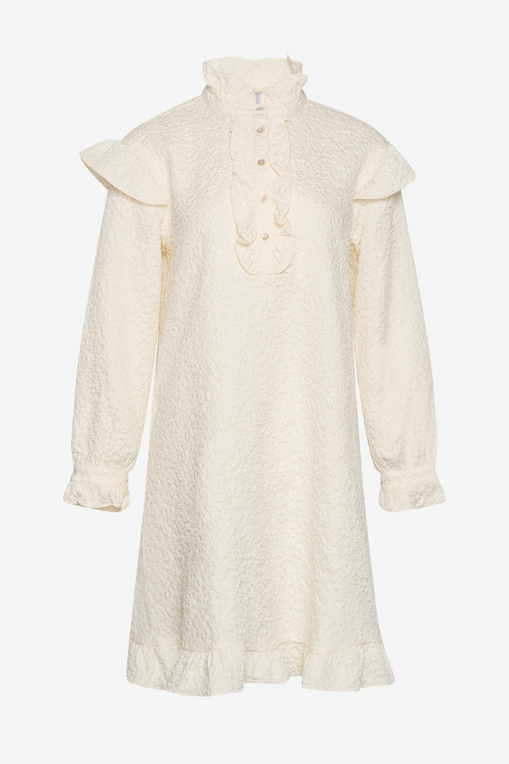 Noella Reno Ruby Ruffle Dress Cream