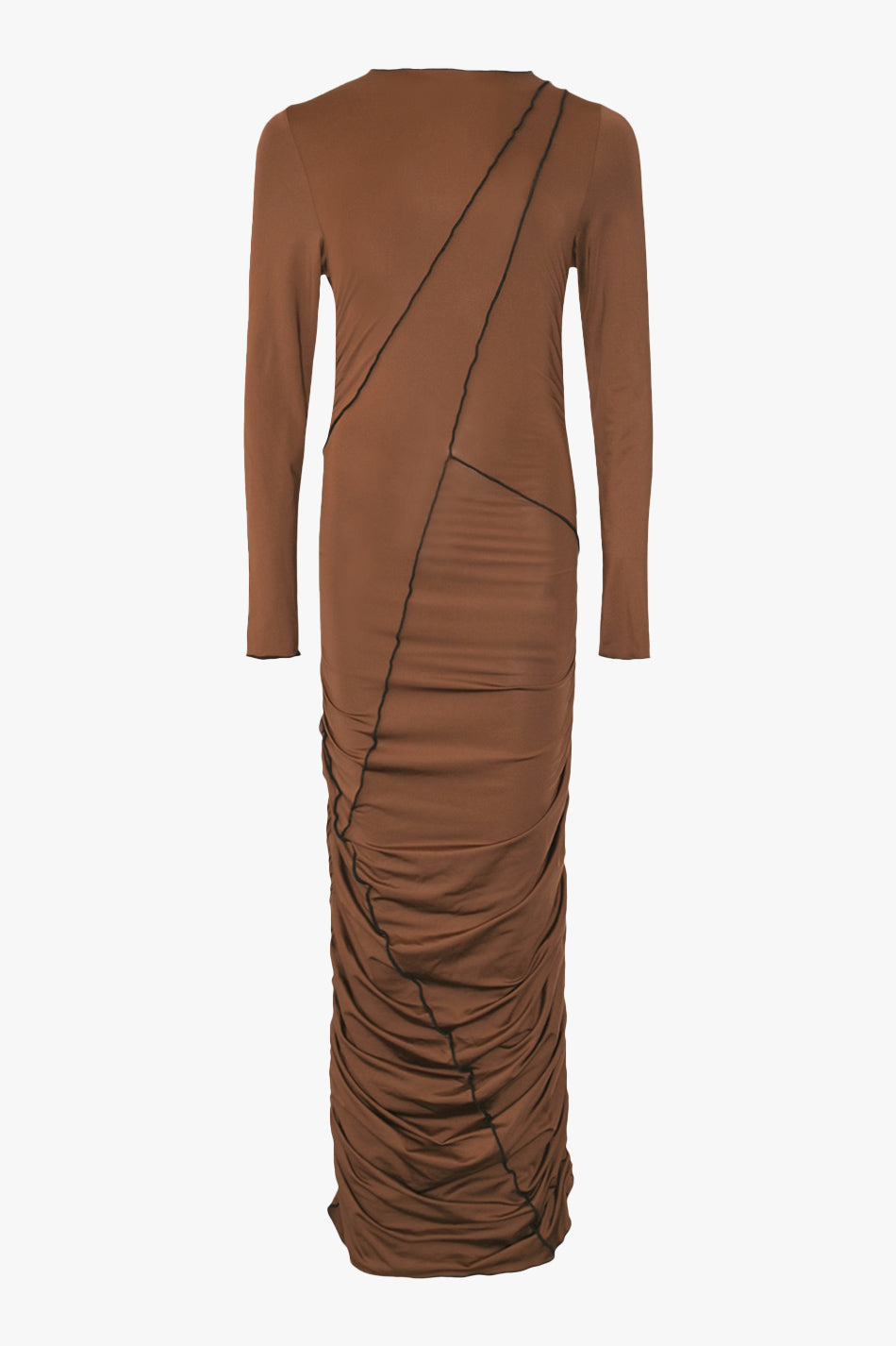 Noella Sutton LS Dress Chocolate