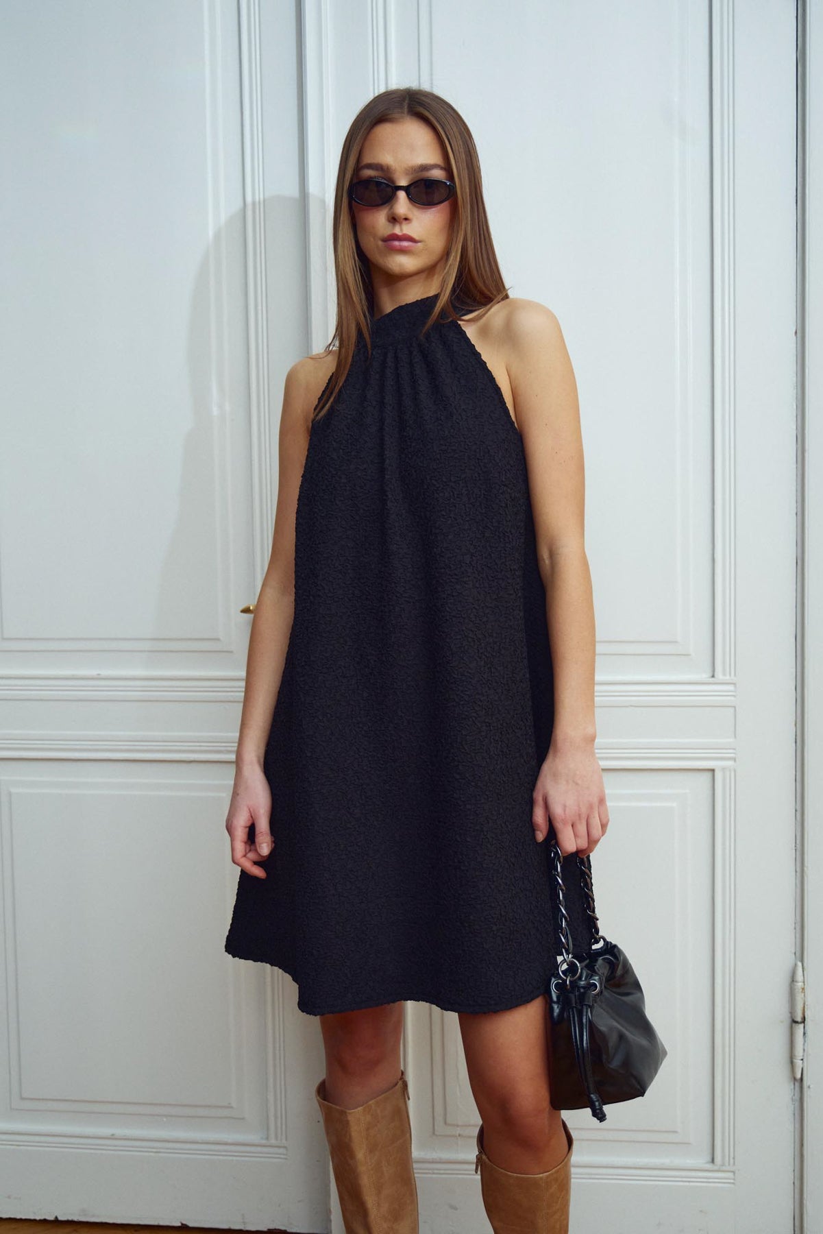 Noella Lora Dress Black