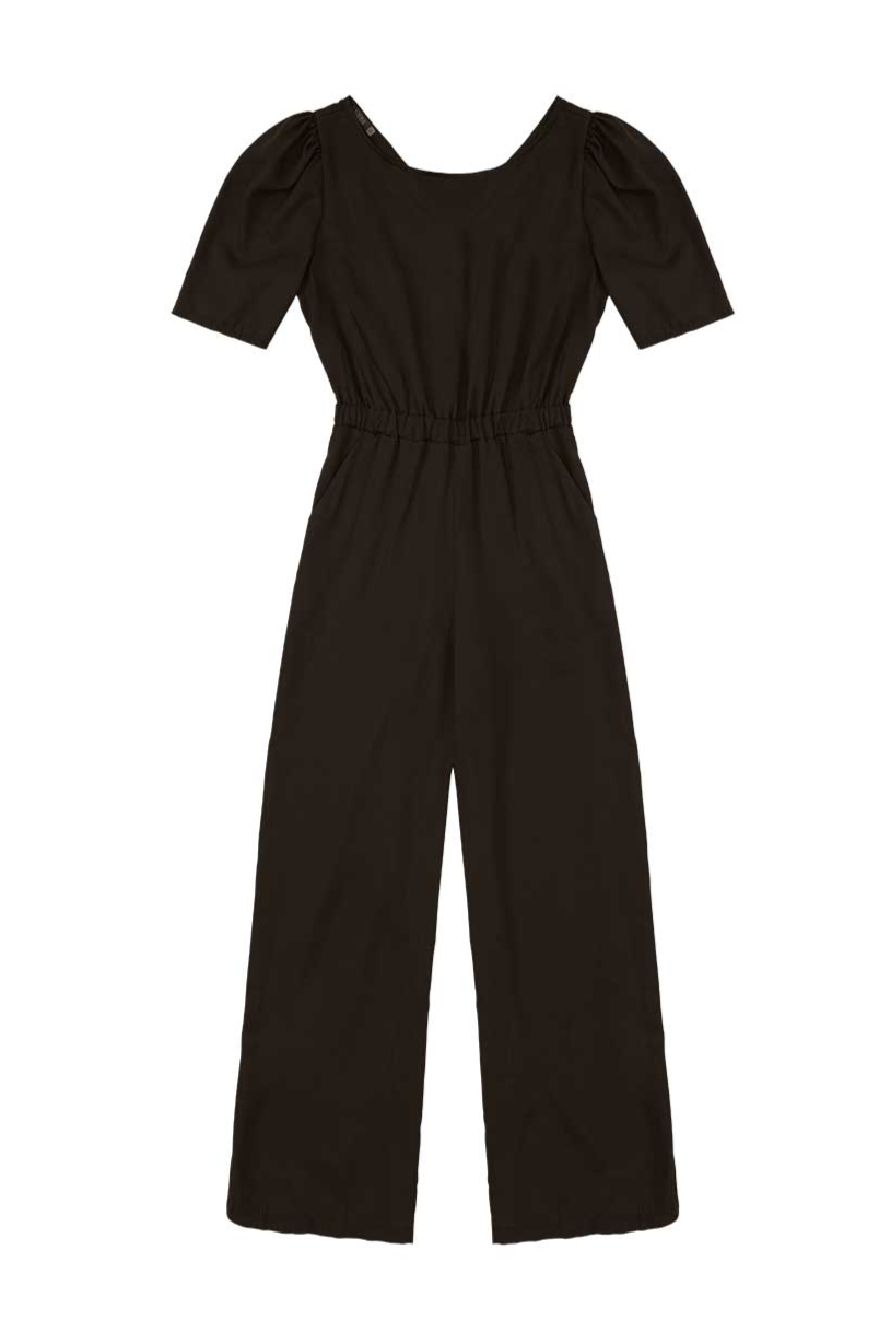 Widda Damen vegan Jumpsuit Candy Schwarz