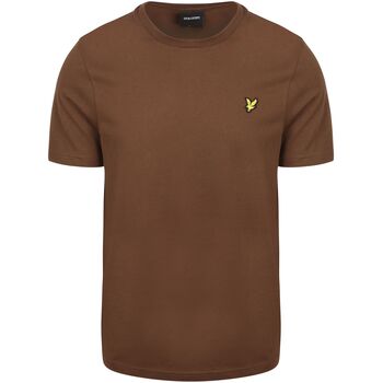Lyle And Scott T-shirt Korte Mouw  T-shirt Bruin