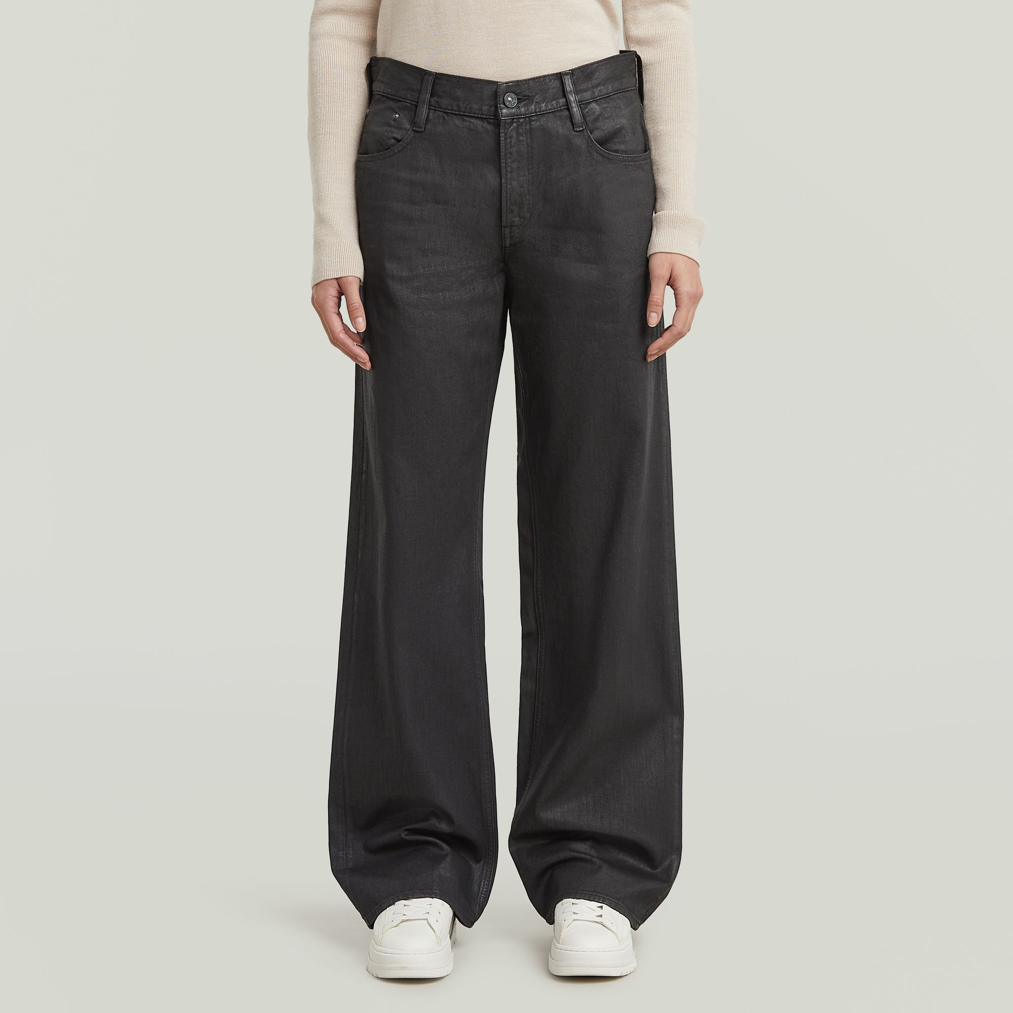 G-Star RAW Judee Low Waist Loose Jeans - Grijs - Dames
