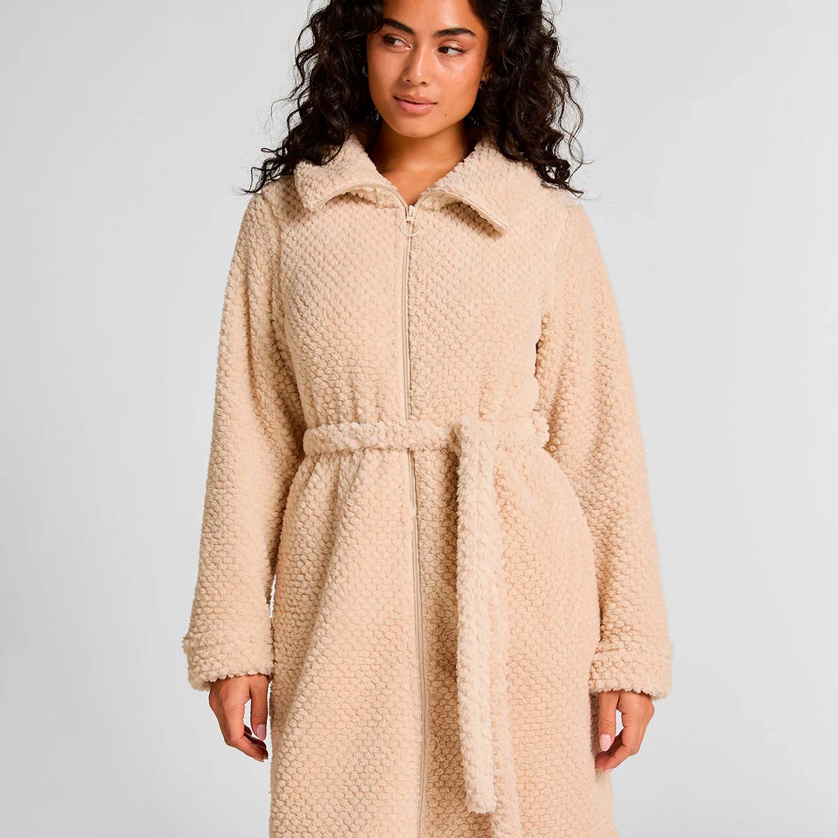 Hunkemöller badjas, bruin