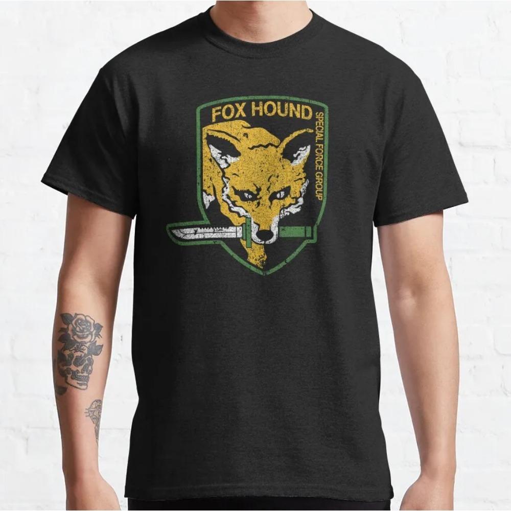 Comfortable season Heren Metal Gear Kojima Productions T-shirts MGS Hideo Kojima T-shirt Death Stranding Katoenen Tops Korte Mouw T-shirts Bedrukt L
