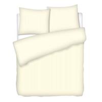 Hnlliving dekbedovertrek Uni Stripe - off-white - 240x200 cm