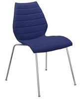 Kartell Maui Soft Stoel Trevira Blauw