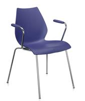 Kartell Maui Armstoel Marine Blauw