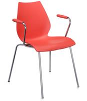 Kartell Maui Armstoel Rood