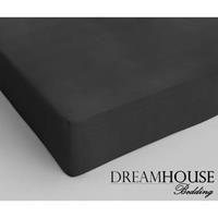 Dreamhouse Bedding Hoeslaken Katoen Antraciet-70 x 200 cm
