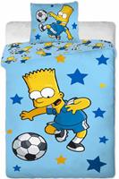 The Simpsons Dekbedovertrek Football Star - Eenpersoons - 140 x 200 cm - Katoen