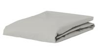 Essenzahome Satin hoeslaken - 1-persoons (90x210 cm) - Silver
