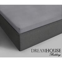 Dreamhouse Bedding Katoenen Topper Hoeslaken Grey Grijs 140 x 200