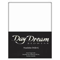 DAY Dream Hoeslaken Katoen Wit-90 x 200 cm