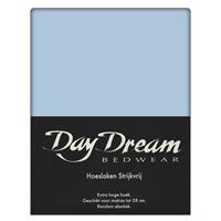 DAY Dream Hoeslaken Katoen Licht Blauw-90 x 220 cm