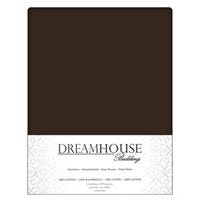 Dreamhouse Bedding Hoeslaken Katoen Bruin-140 x 200 cm