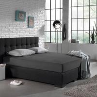 Home Care Hoeslaken Jersey 135 gr. Anthracite Antraciet 160/180 x 200