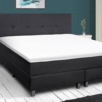 Hotel Home Topper Hoeslaken Stretch - Basic Wit 140 x 200/210/220