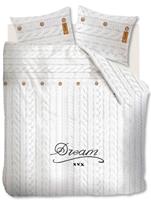Beddinghouse Dekbedovertrek Knitted Dream White-200x200/220