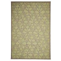 Floorita binnen/buitenvloerkleed Fiore - groen - 160x230 cm