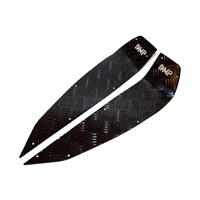 DMP Treeplank voetplaat Yamaha Aerox Traanplaat zwart