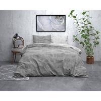 Sleeptime FL Twin Washed Cotton Grey Grijs 140 x 220