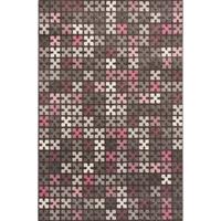 vloerkleed Modern Puzzle Charisma Rose-Frost Grey 135x190cm