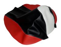 Zadelhoes Yamaha Aerox 2013 zwart rood wit