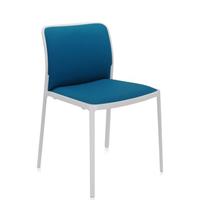 Kartell Audrey Soft Stoel - Trevira / Wit / Octaangroen