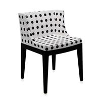 Kartell Mademoiselle Stoel Pattern Wit / Zwart onderstel