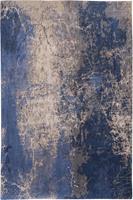 Louis de Poortere Mad Men 8629 Abyss Blue Vloerkleed 200 x 140 cm