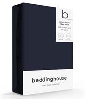 Beddinghouse Jersey-Lycra Hoeslaken Indigo-180/200 x 200/220 cm