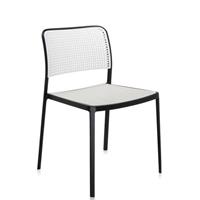 Kartell Audrey Stoel - Zwart/wit