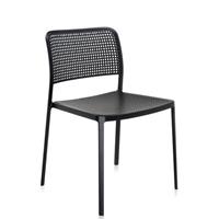 Kartell Audrey Stoel - Zwart/zwart