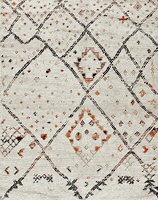 Merinos Karpet Marokko 832-62 Crème 80 x 150 cm
