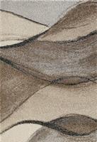 Merinos Vloerkleed Elegant 12755-870 Grey-Beige-80 x 150 cm