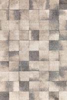 Teppich »Designer Teppich Moderner Teppich Wohnzimmer Teppich Kurzflor Teppich Barock Design Meliert Karo Design in Braun Beige«, Teppich-Traum, rechteckig, Höhe 18 mm