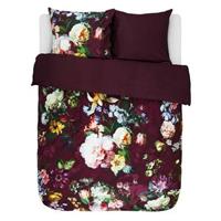 Essenza Dekbedovertrek Fleur Burgundy-200x200/220