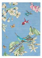 Wedgwood Laagpolig vloerkleed Wedgwood Hummingbird Blue 37808 120x180 cm
