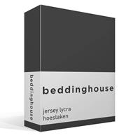 Beddinghouse Jersey-Lycra Hoeslaken Antracite-70/80 x 200/220 cm