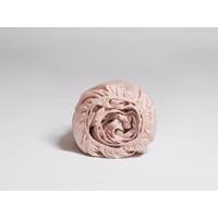Yumeko Hoeslaken katoen satijn dusty rose 90x200x30